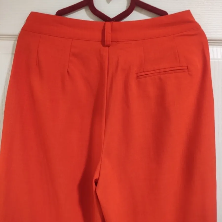 شلوار کرپ نازنجی