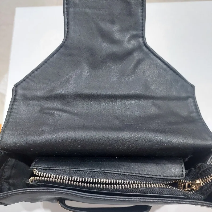 کیف چرم مشکی وارداتی