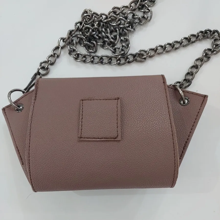 کیف چرم رنگ نود