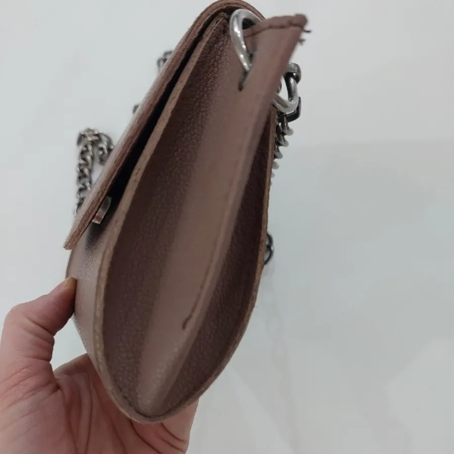 کیف چرم رنگ نود