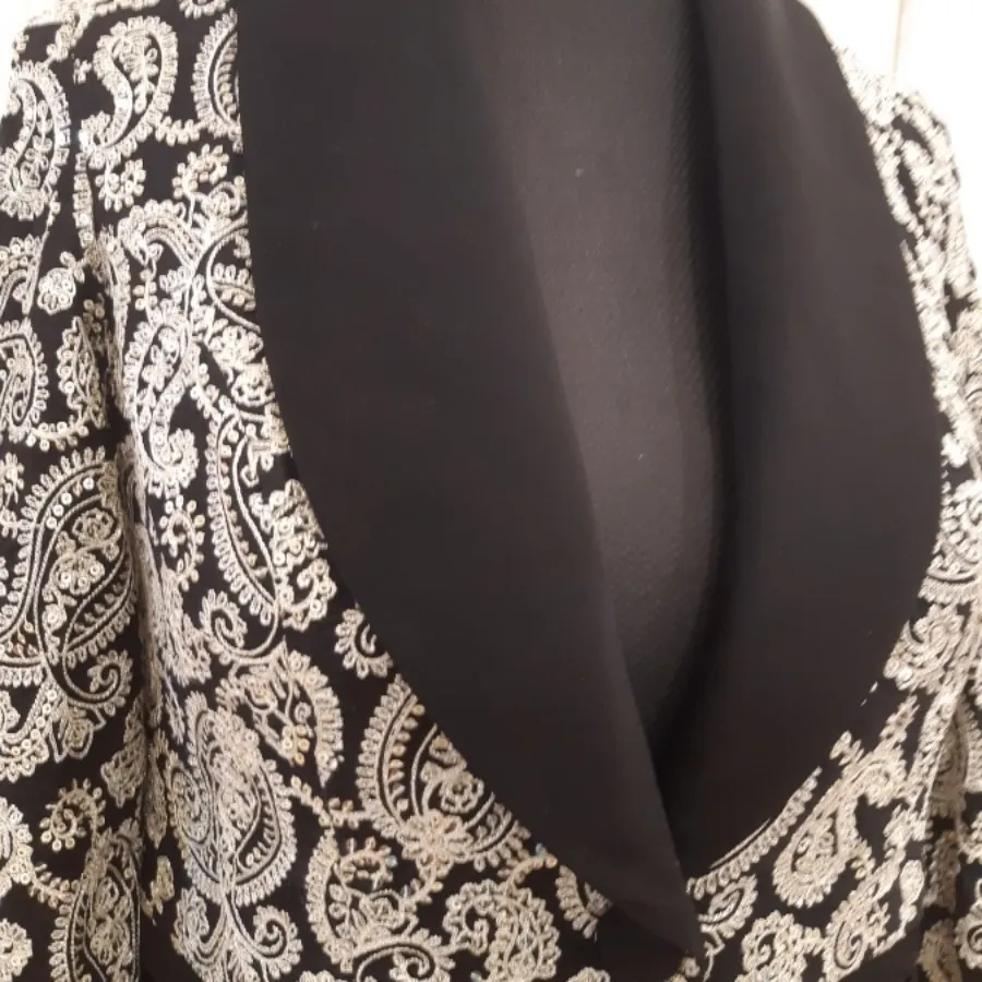 کت لینن پولکدوزی