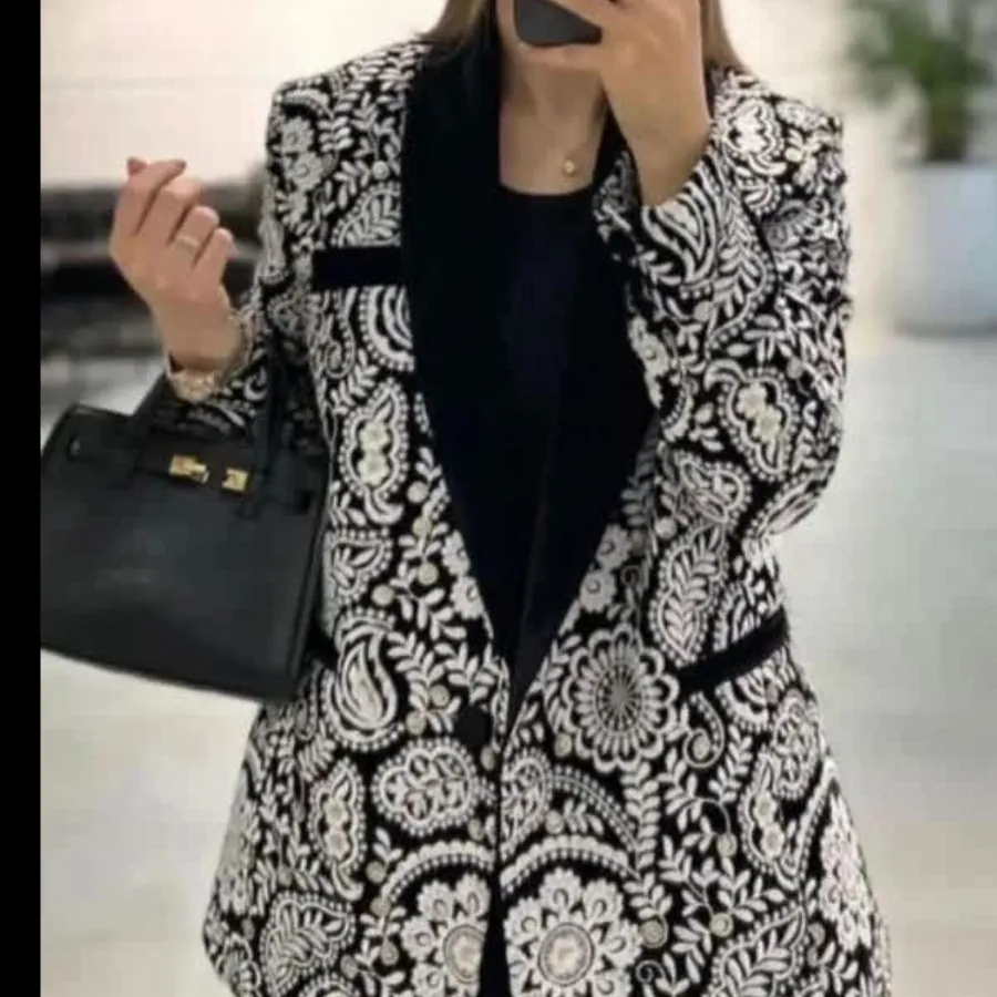 کت لینن پولکدوزی