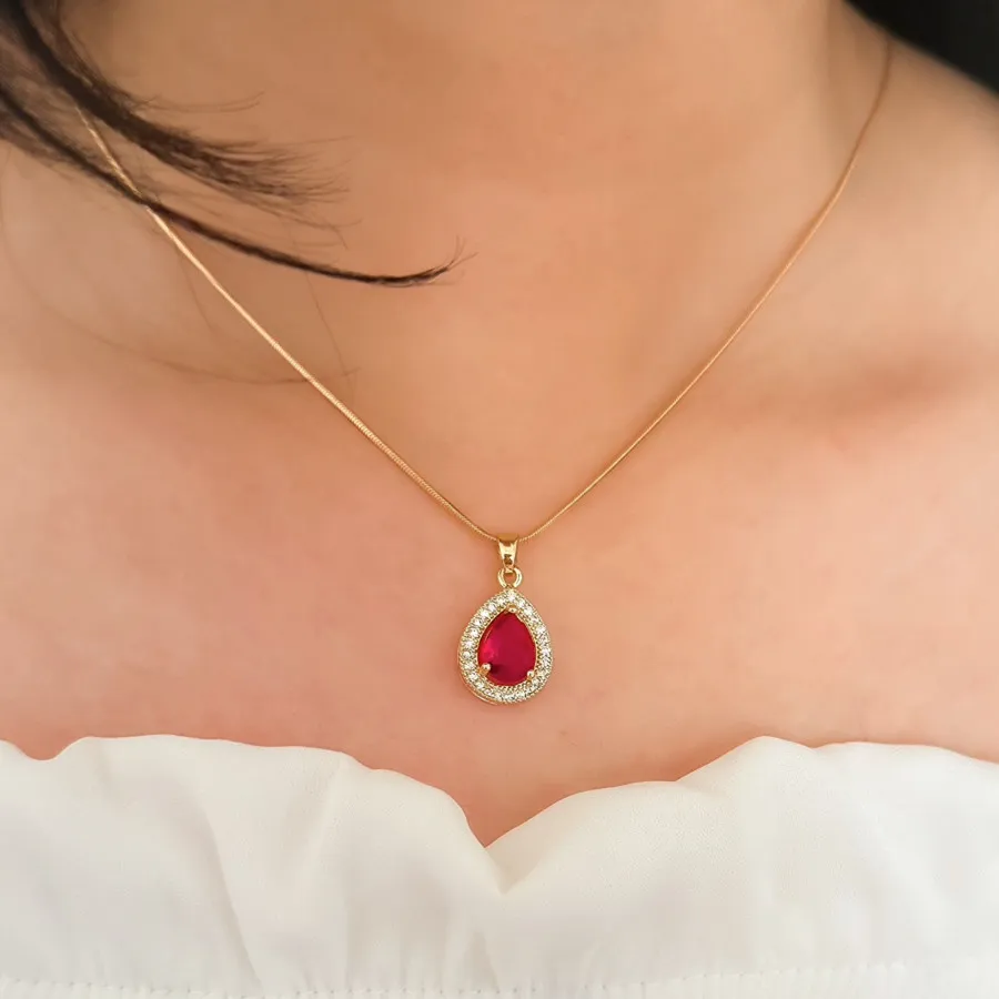 پلاک استیل اشک سرخ