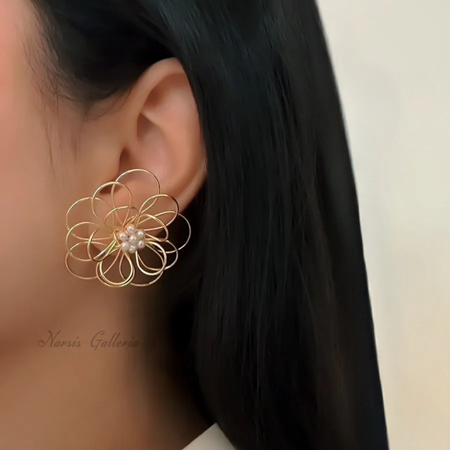 گوشواره فشن گل