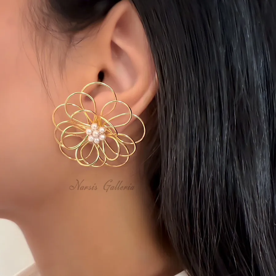 گوشواره فشن گل