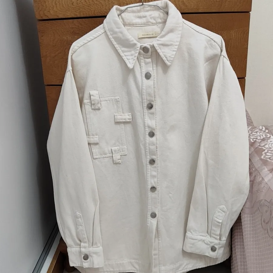 مانتو یا کت جین سفید