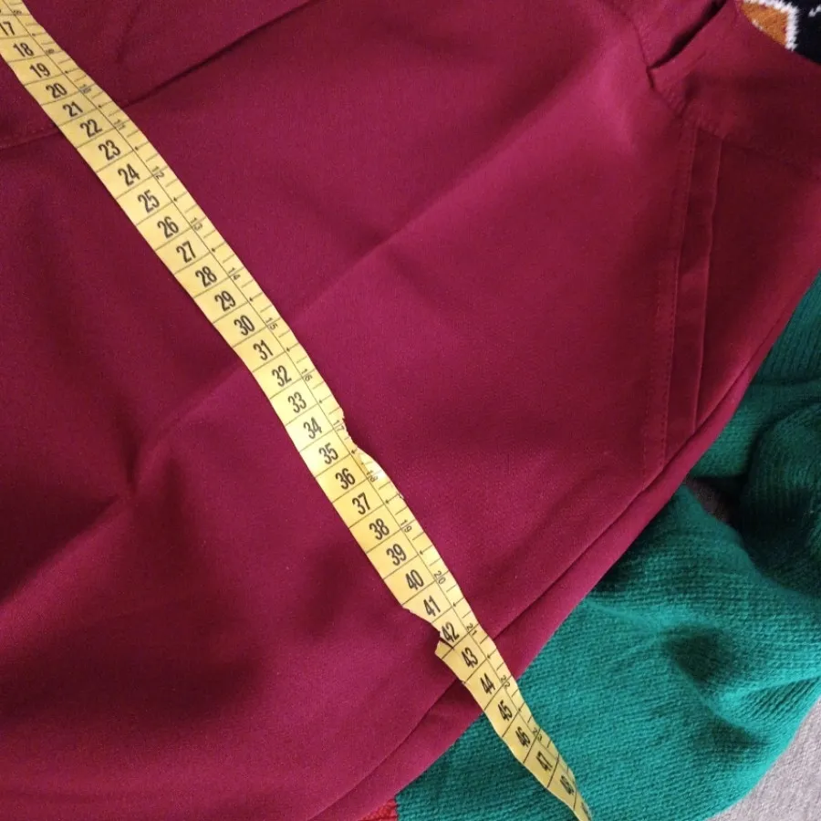 شلوار زرشکی راسته