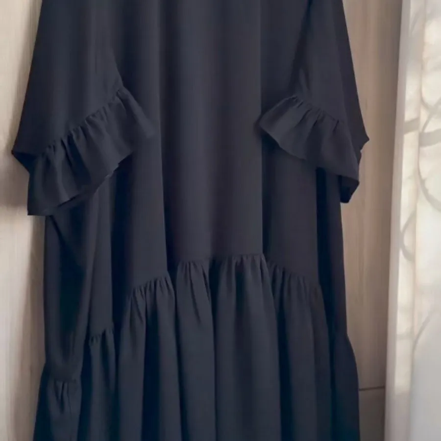 مانتو عبایی مشکی