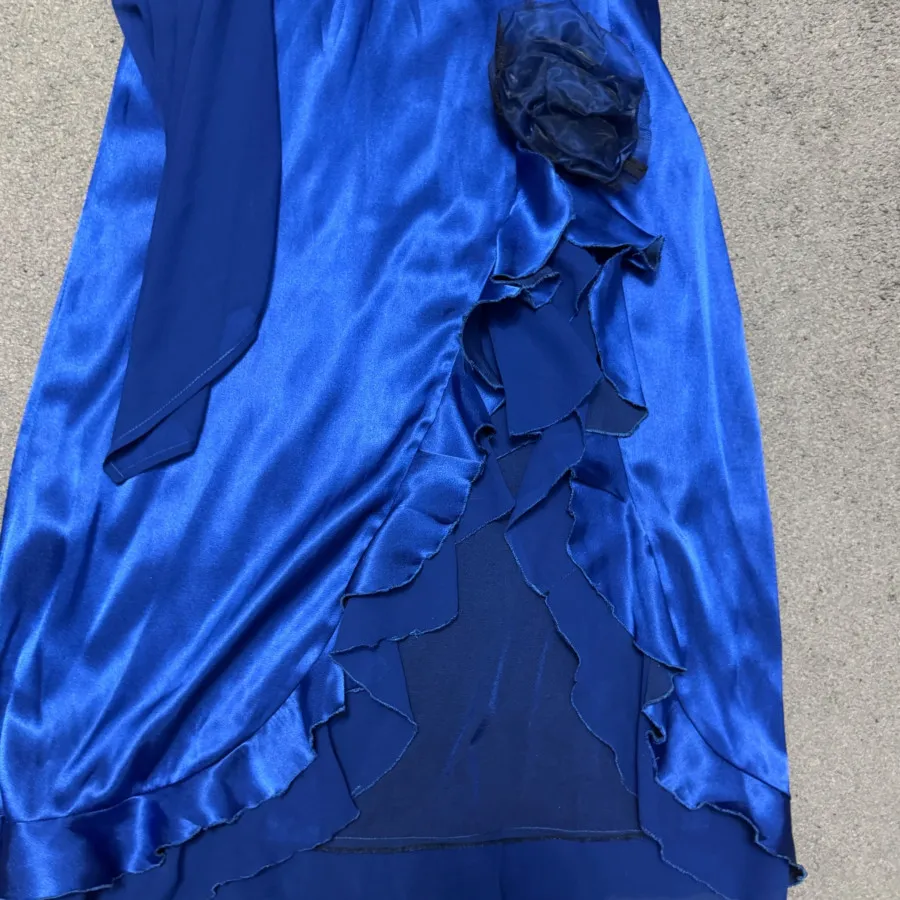 پیراهن مجلسی ساتن و حریر