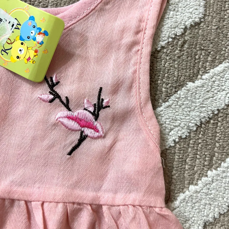 پیراهن دخترونه گلدوزی