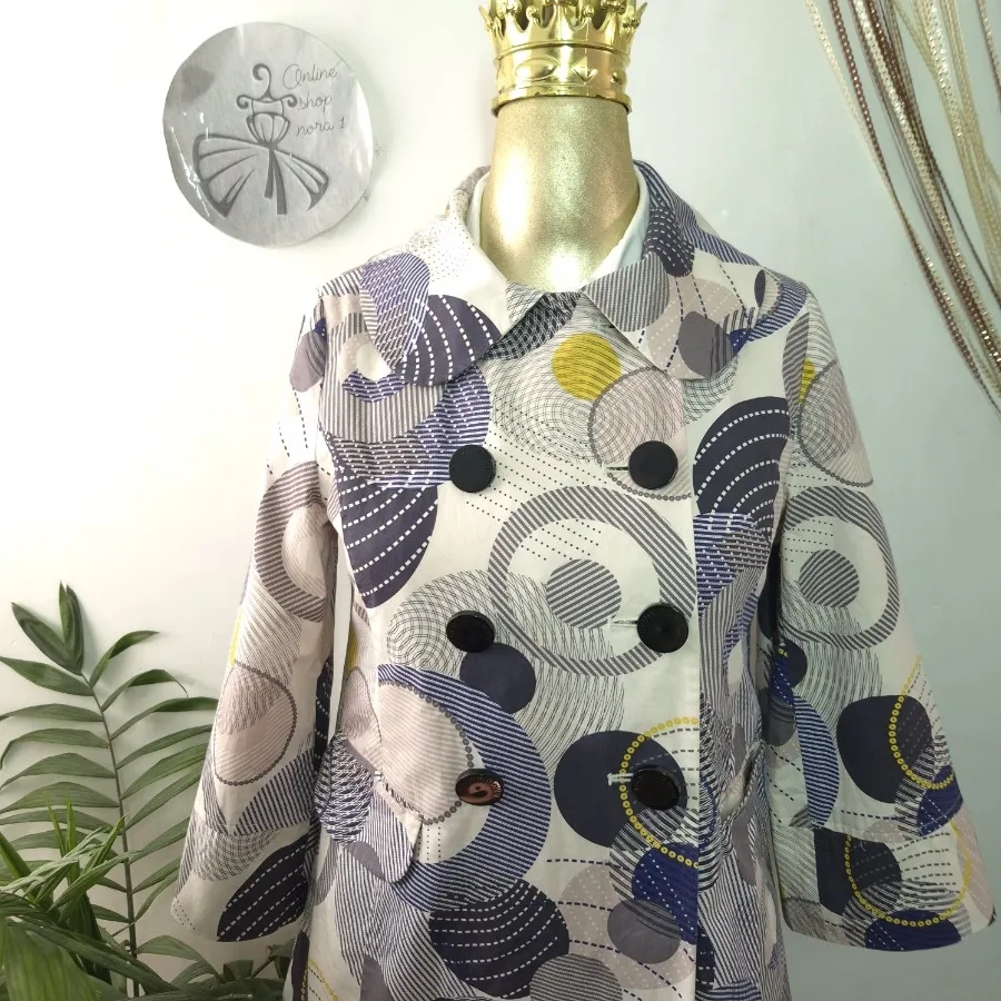 مانتو زنانه کتان نخ آستر