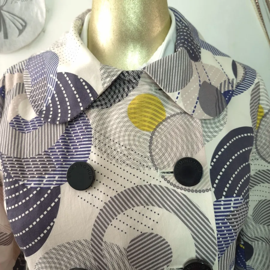 مانتو زنانه کتان نخ آستر