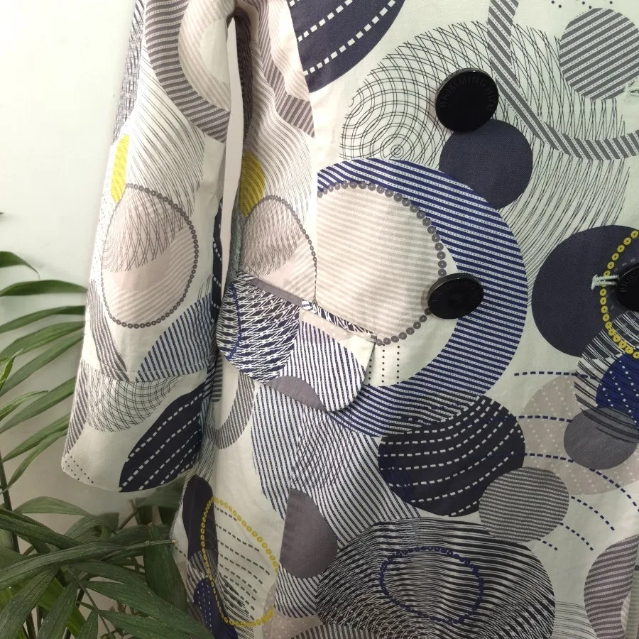 مانتو زنانه کتان نخ آستر