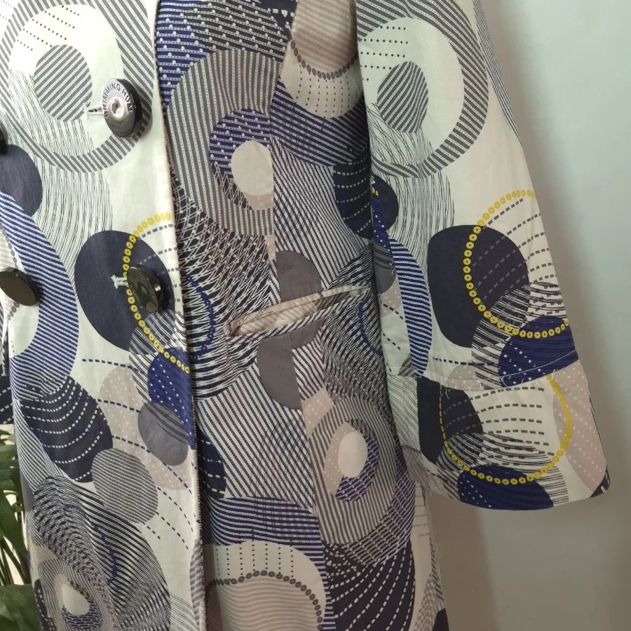 مانتو زنانه کتان نخ آستر