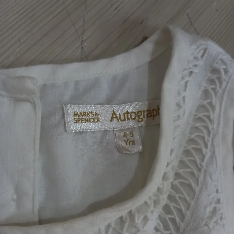 پیراهن سفید خارجی نو