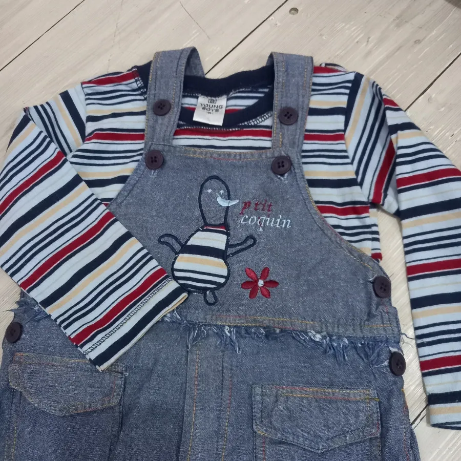 ست سارافون و بلوز نو