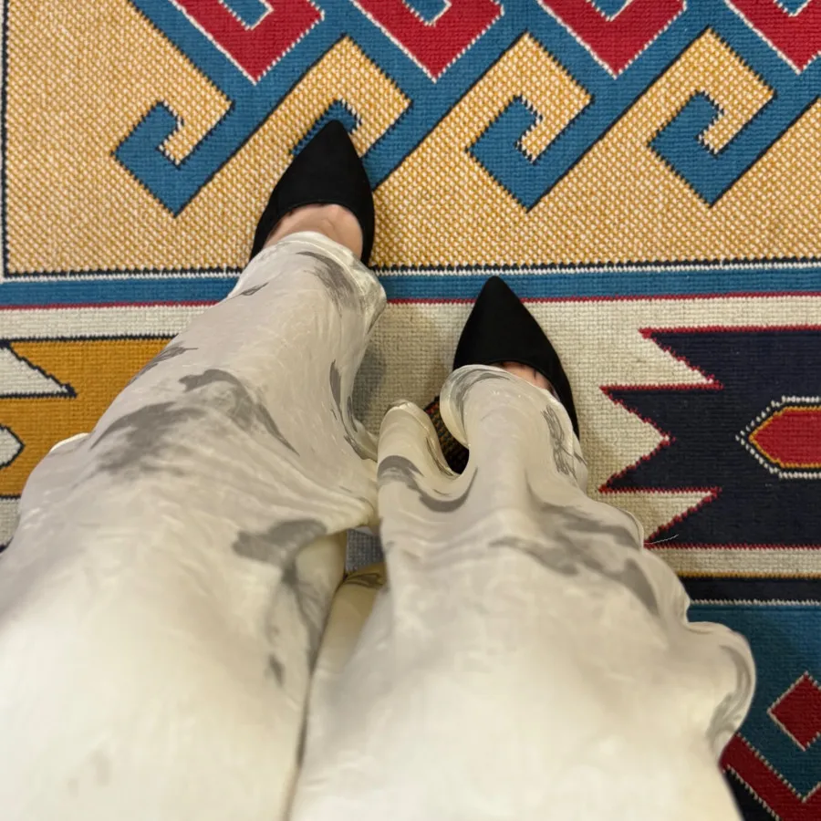 شلوار سیلک ابریشمی