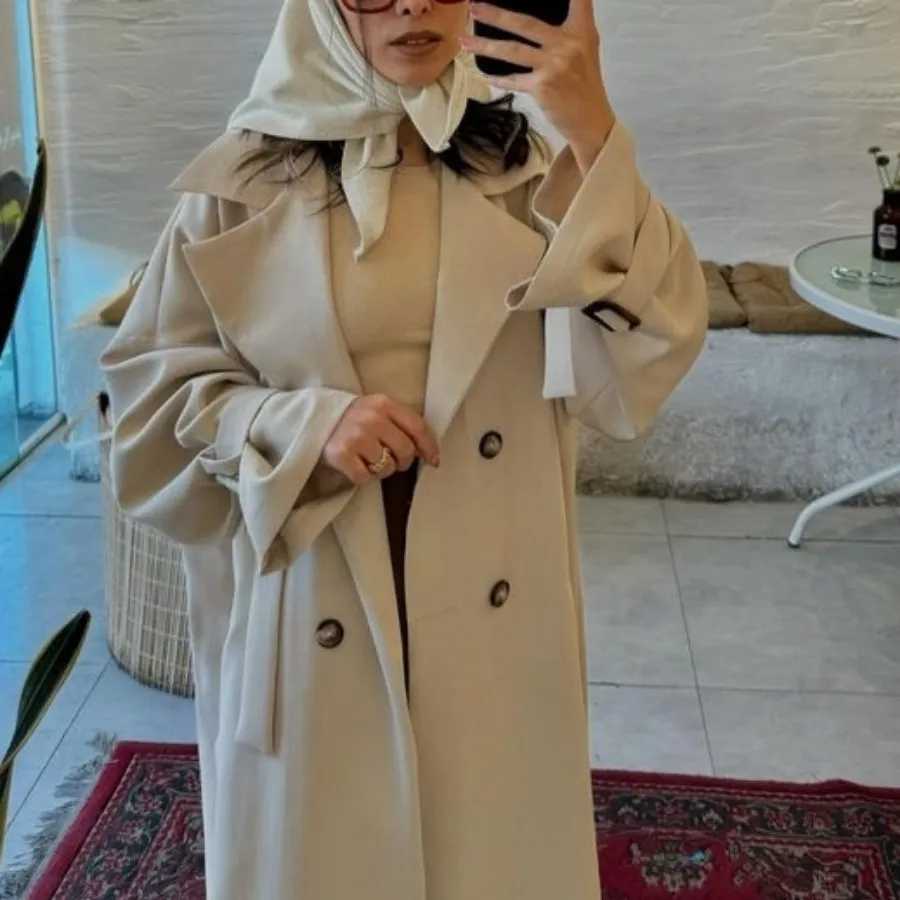 مانتو بلند بارانی