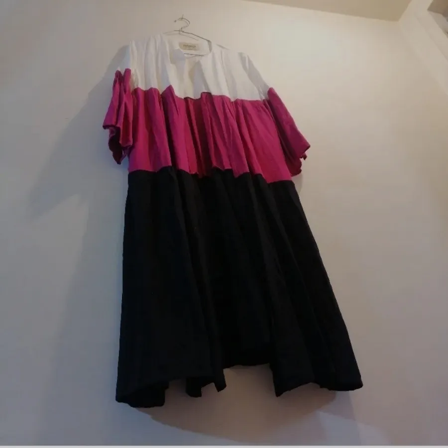 مانتو سه رنگ مزونی