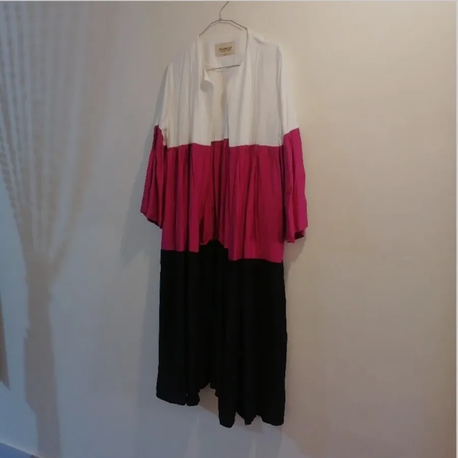 مانتو سه رنگ مزونی