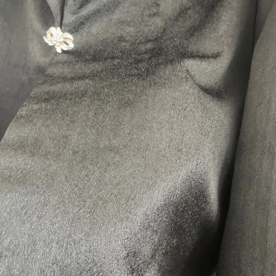 مانتو کتی ژاکارد مشکی