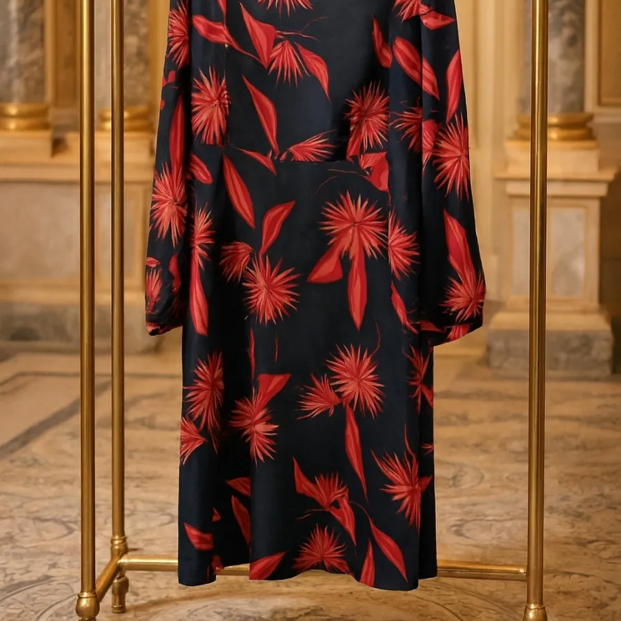 پیراهن ساتن