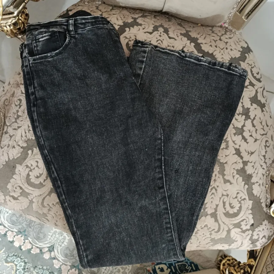 شلوار بوتکات زغالی ترک