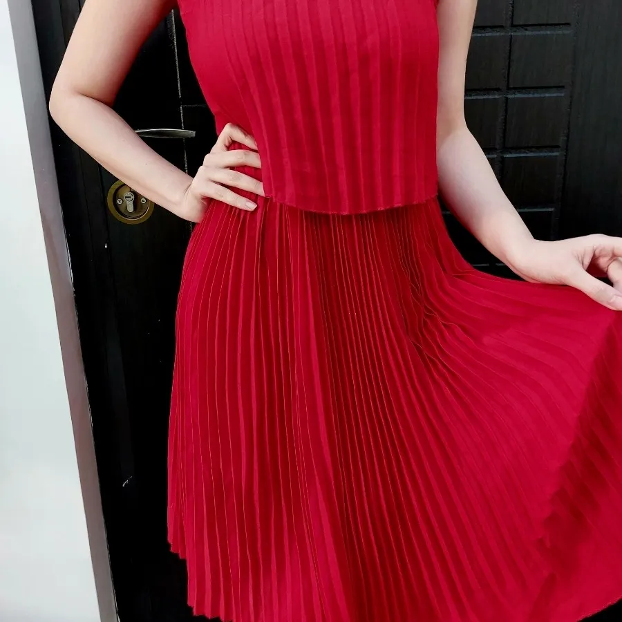 پیراهن پلیسه حریر