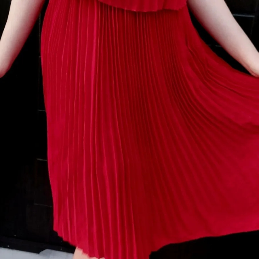 پیراهن پلیسه حریر