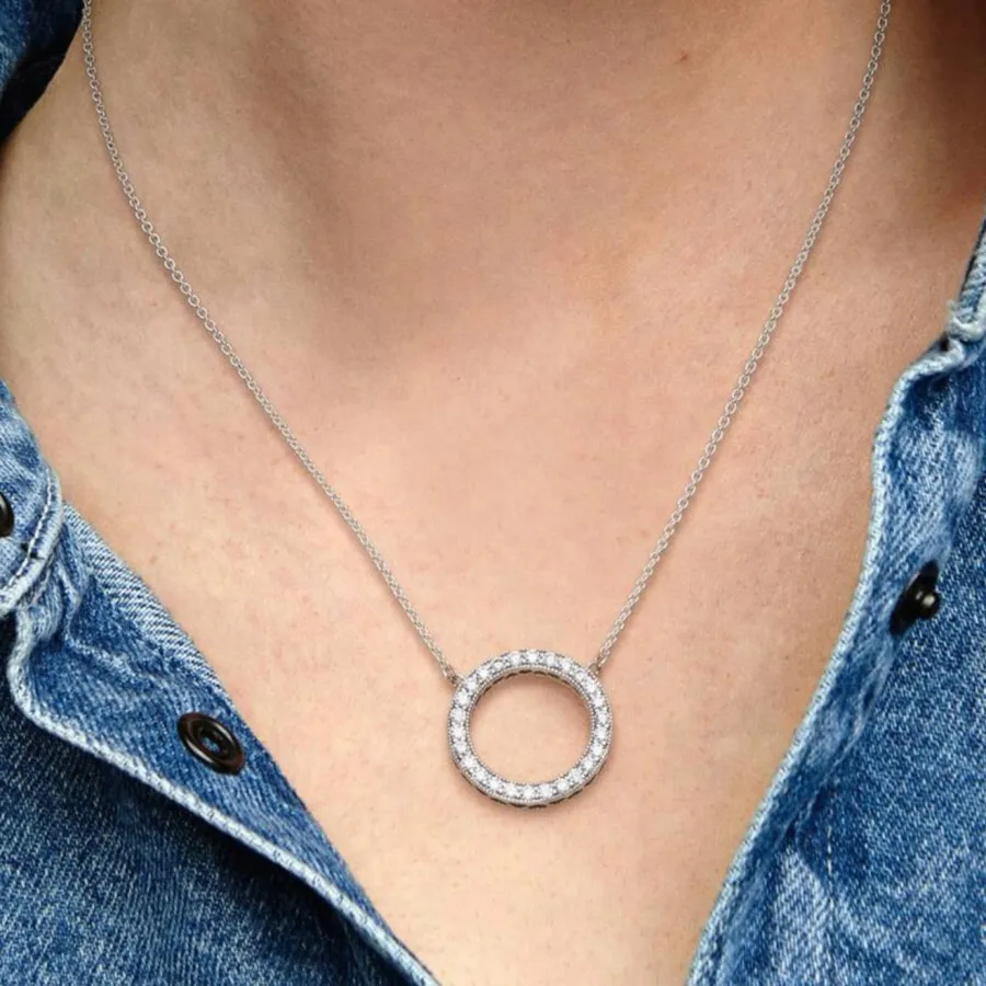 گردنبند نقره زنانه 925