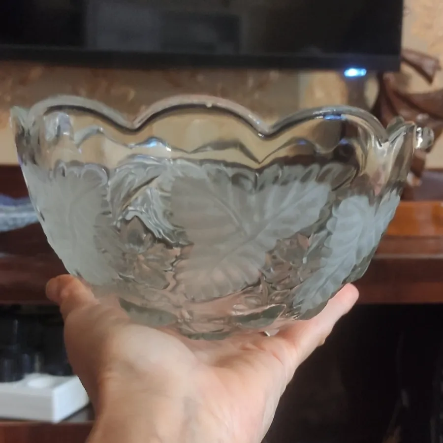 کشکول کریستال میوه خوری