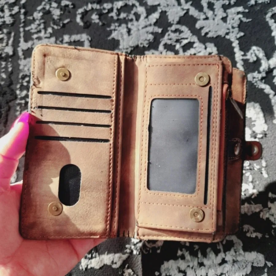 کیف پول چرم اصل