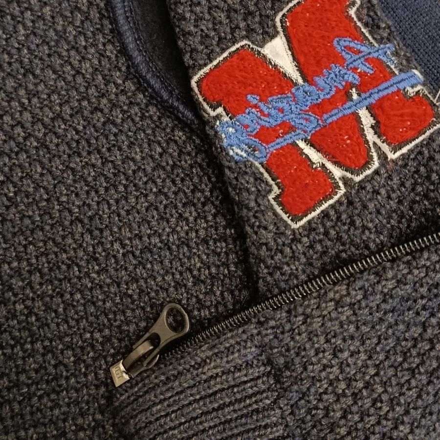 سوییشرت بافت زیپی پسرانه