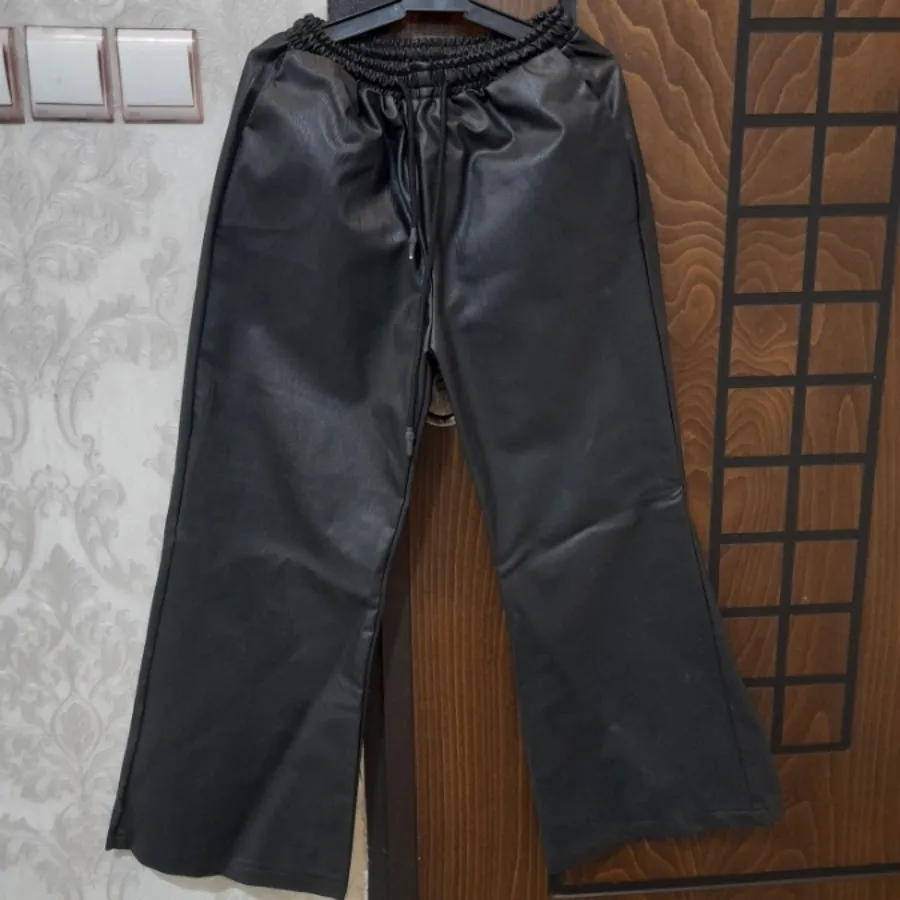 کت چرم و شلوار چرم