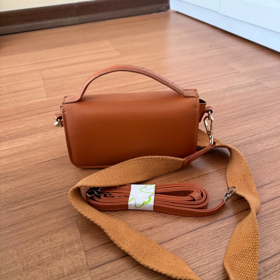 کیف عسلی طرح منگو وارداتی