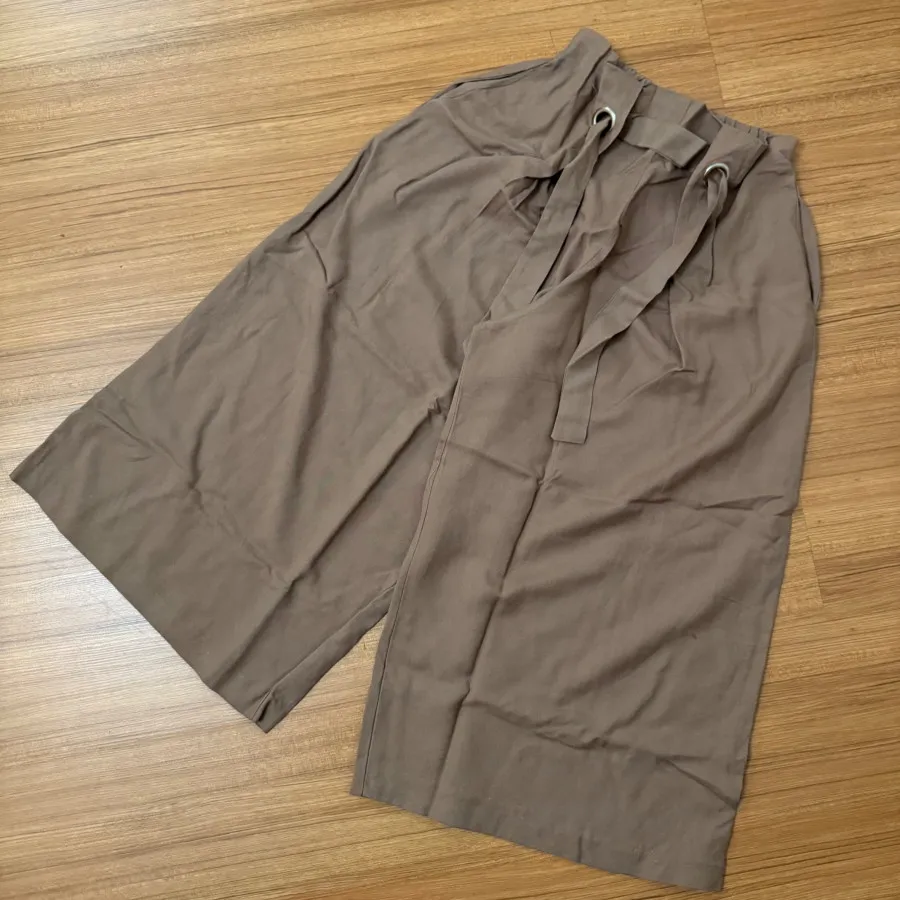 شلوار دامنی نخی