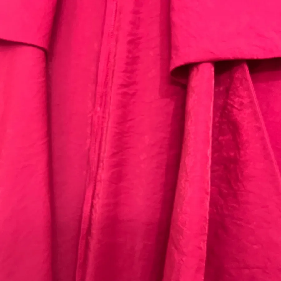 مانتو بلند سرخابی