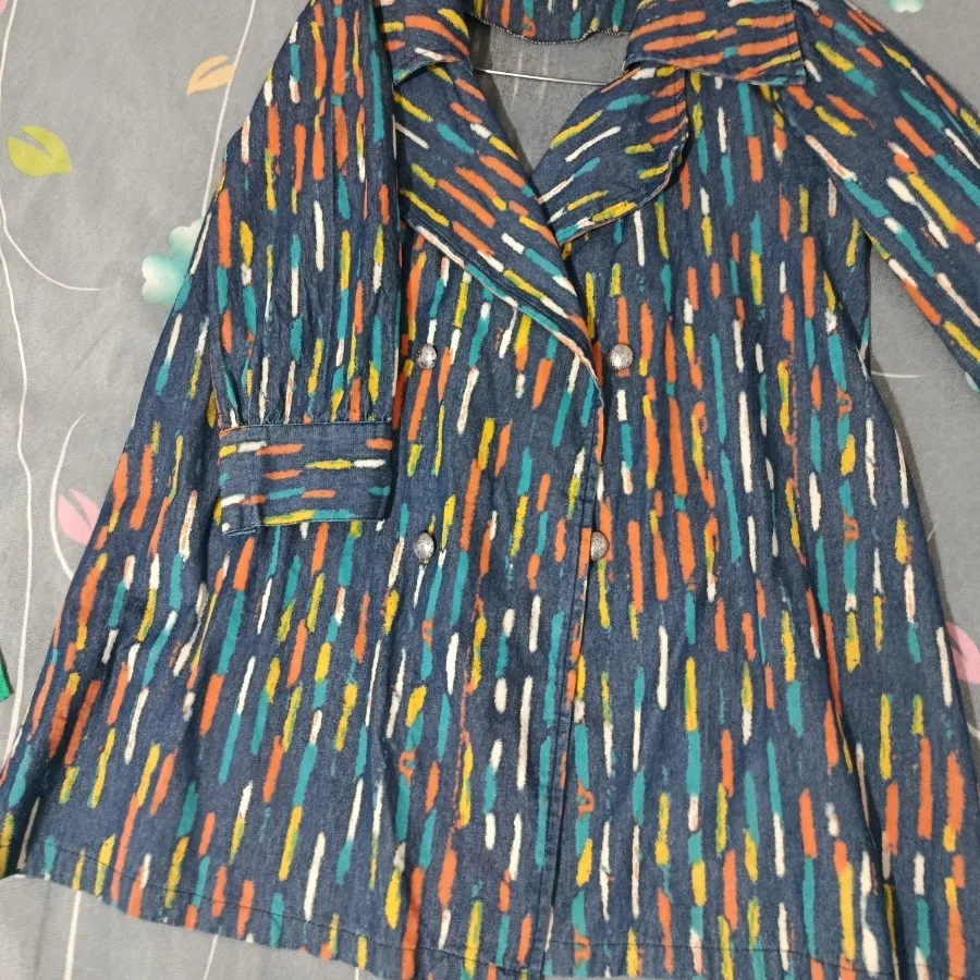 کت جین بامزه رنگی پنگی