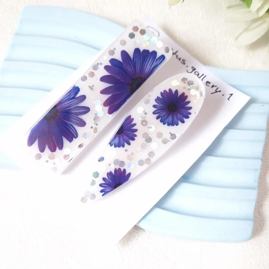 گیره مو رزینی بابونه