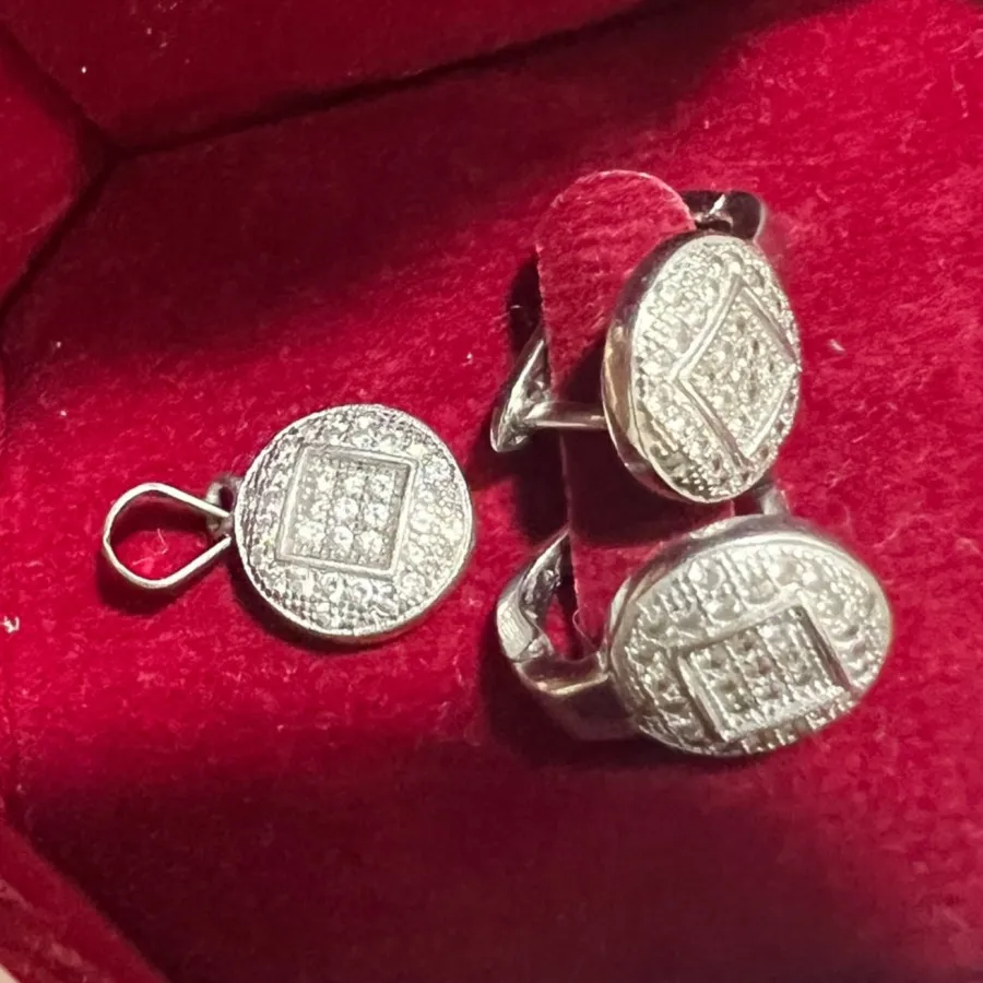 نیم ست نقره