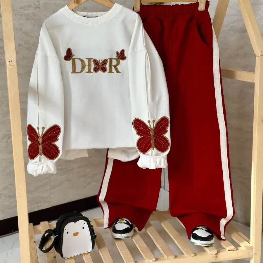 بلوز شلوار خونگی دخترانه