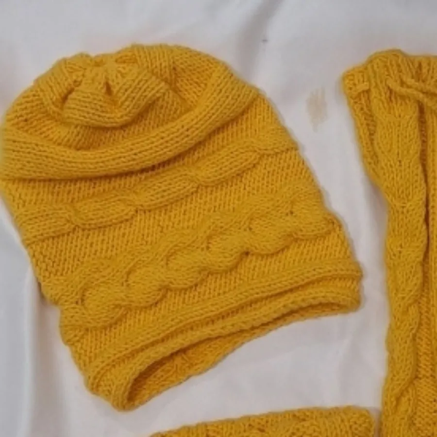 ست شال کلاه دستکش