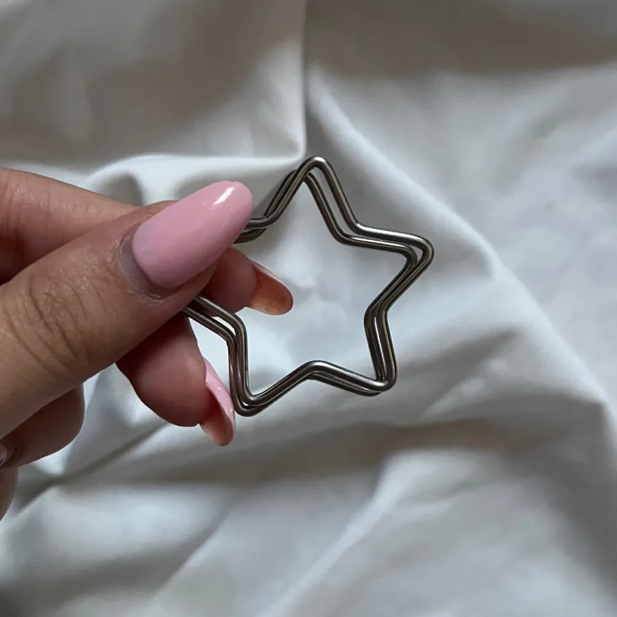 گوشواره ستاره نقره‌ای