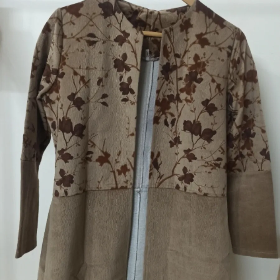 مانتو کتی مخمل کبریتی