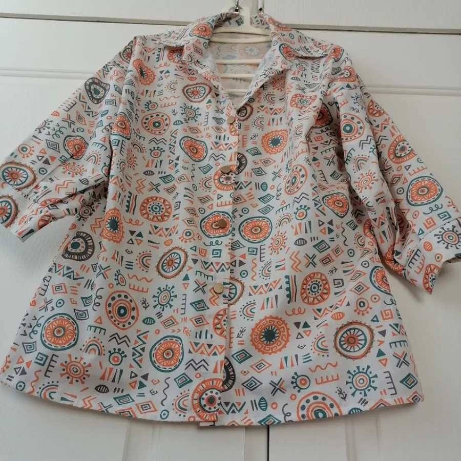 مانتو لنین رنگی رنگی