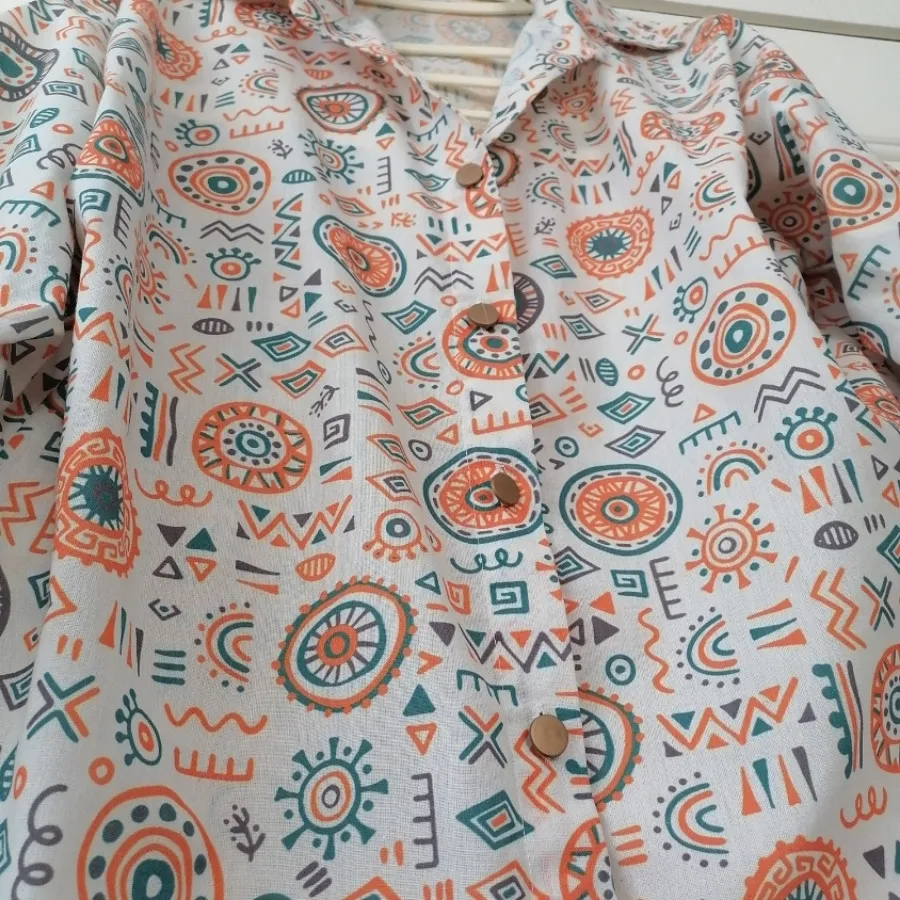 مانتو لنین رنگی رنگی