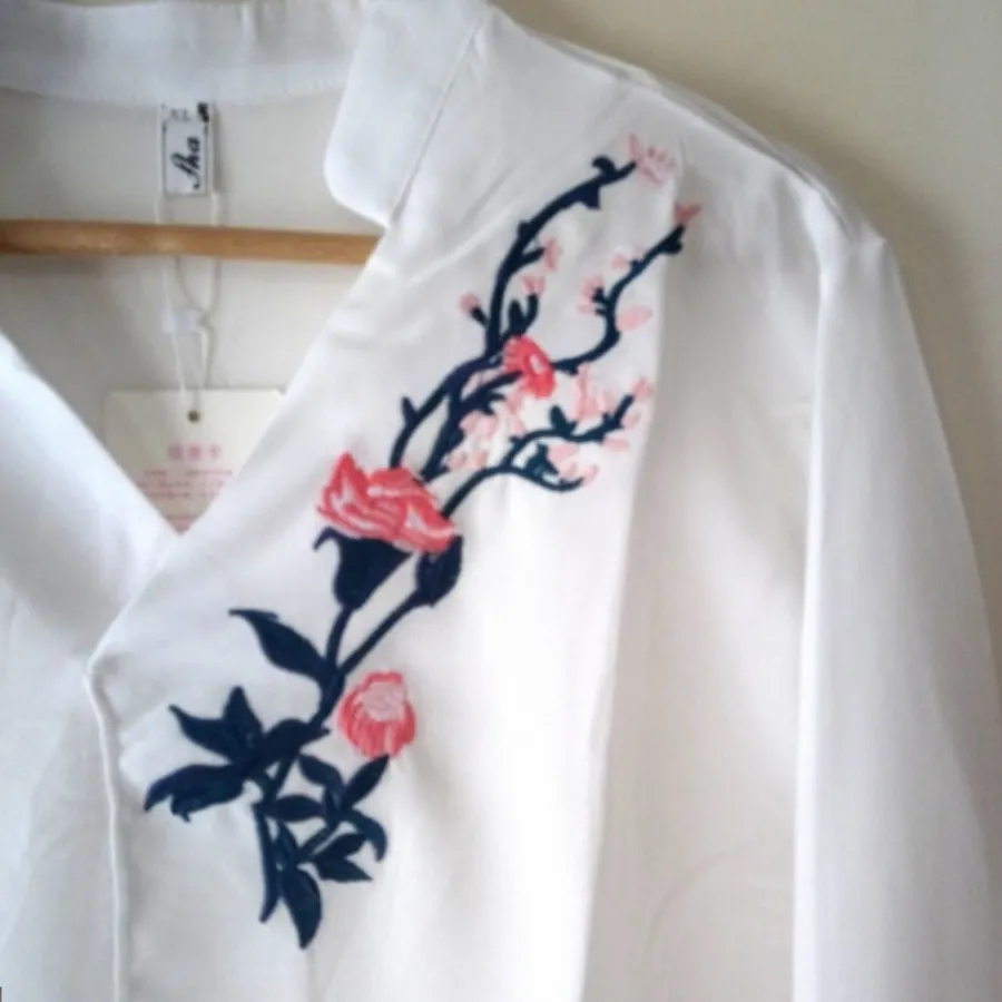 شومیز مجلسی گلدوزی شده