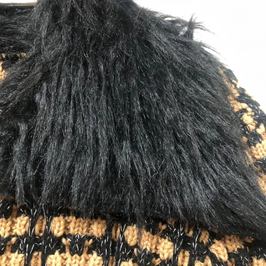 ژاکت بافت خزدار