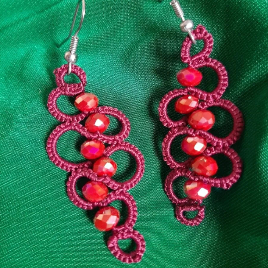 گوشواره گیپوردستبافت