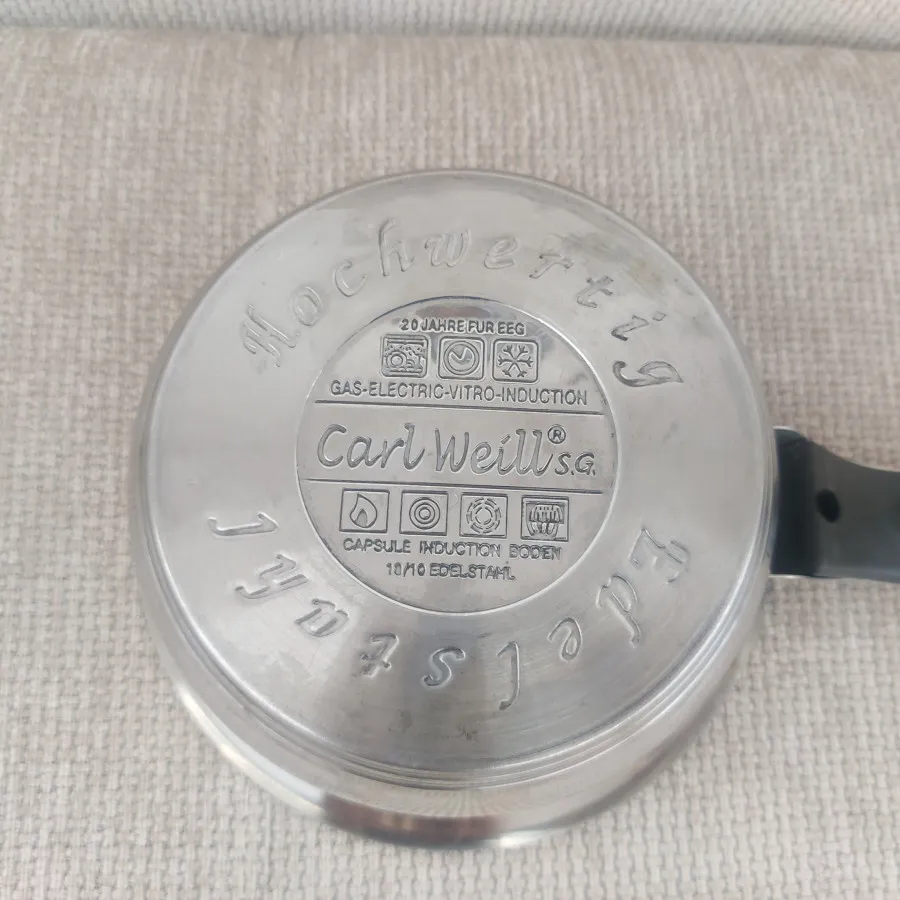 ماهیتابه استیل خارجی